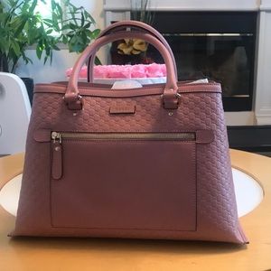 Gucci handbag light pink authentic